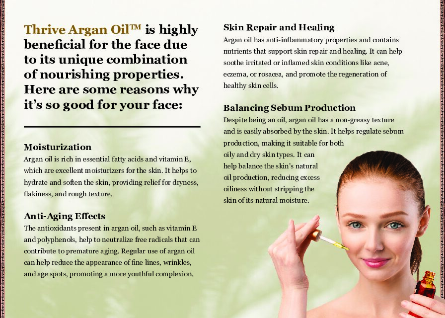 Thrive Argan Oil — 30ml Dropper - Image 8