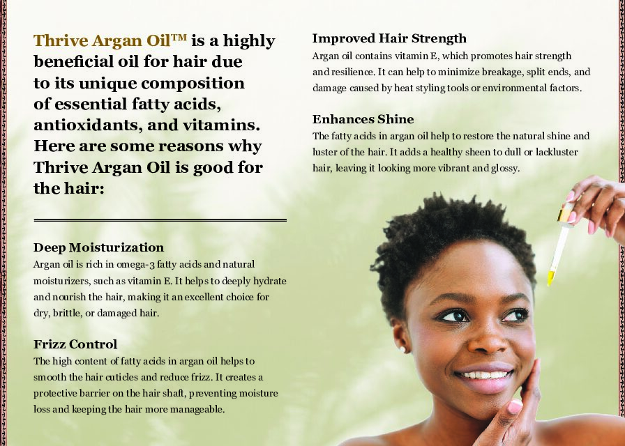 Thrive Argan Oil — 250ml Pump - Image 13