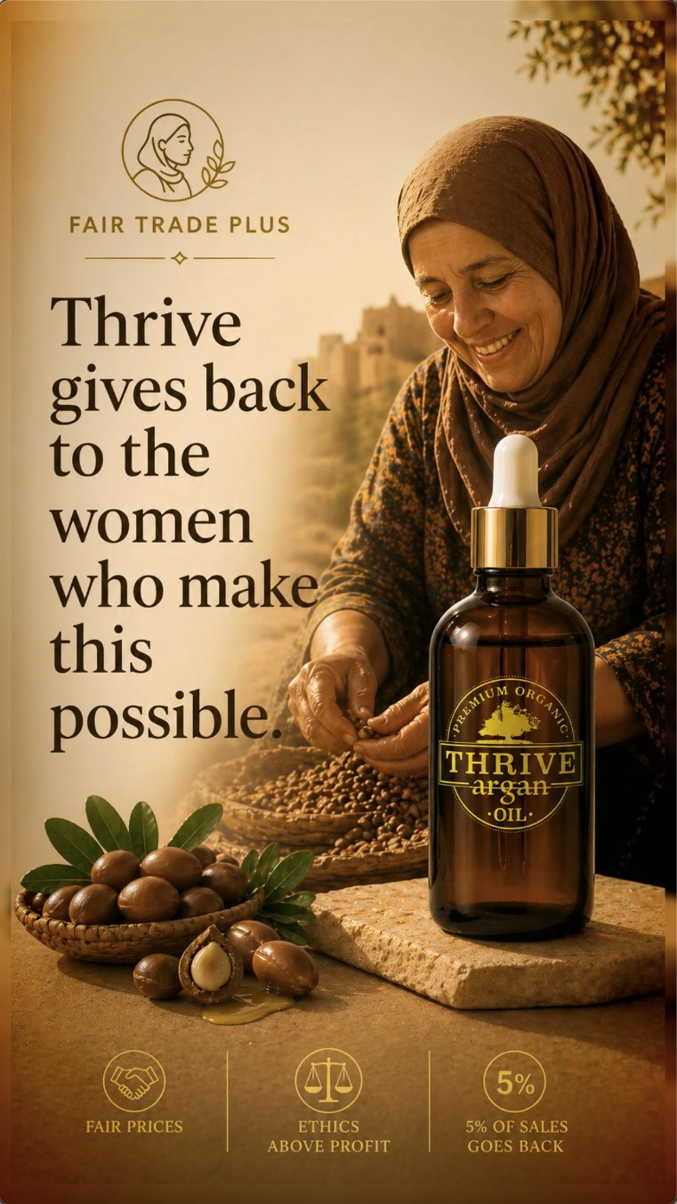 Thrive Argan Oil — 250ml Pump - Image 5